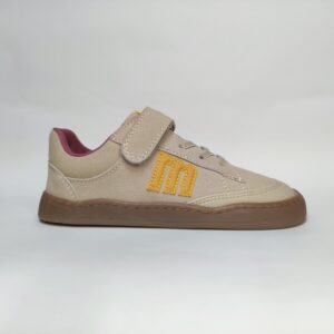 Zapatillas barefoot Modelo free crema