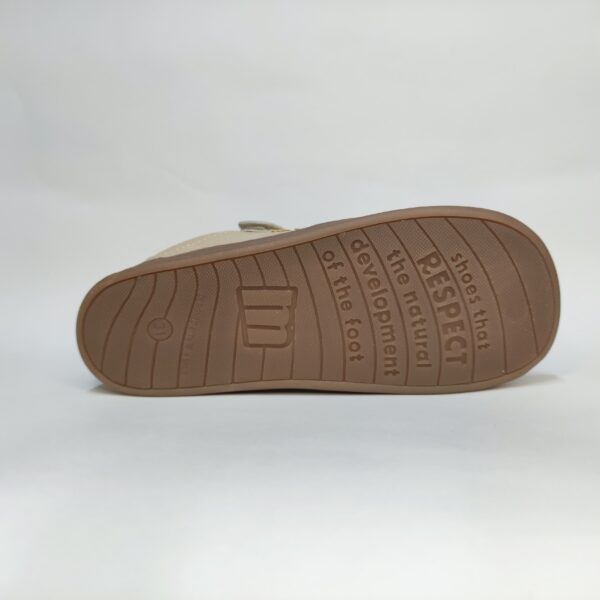 Zapatillas barefoot Modelo free crema - Imagen 2