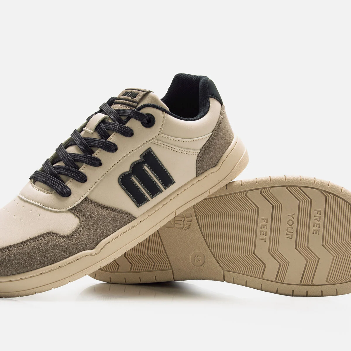 Zapatillas-Hombre-FREE-gris-60846-C58559-MTNG-04 Deportiva barefoot Mustang hombre