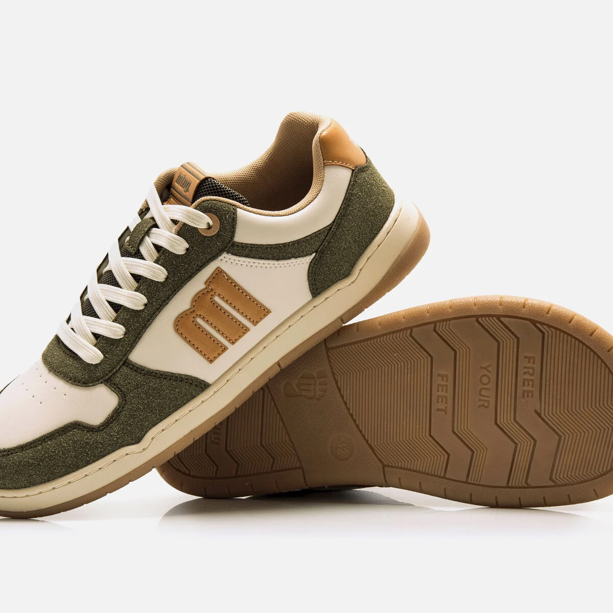 Zapatillas-Hombre-FREE-verde-60848-C58598-MTNG-06 Deportiva barefoot Mustang hombre