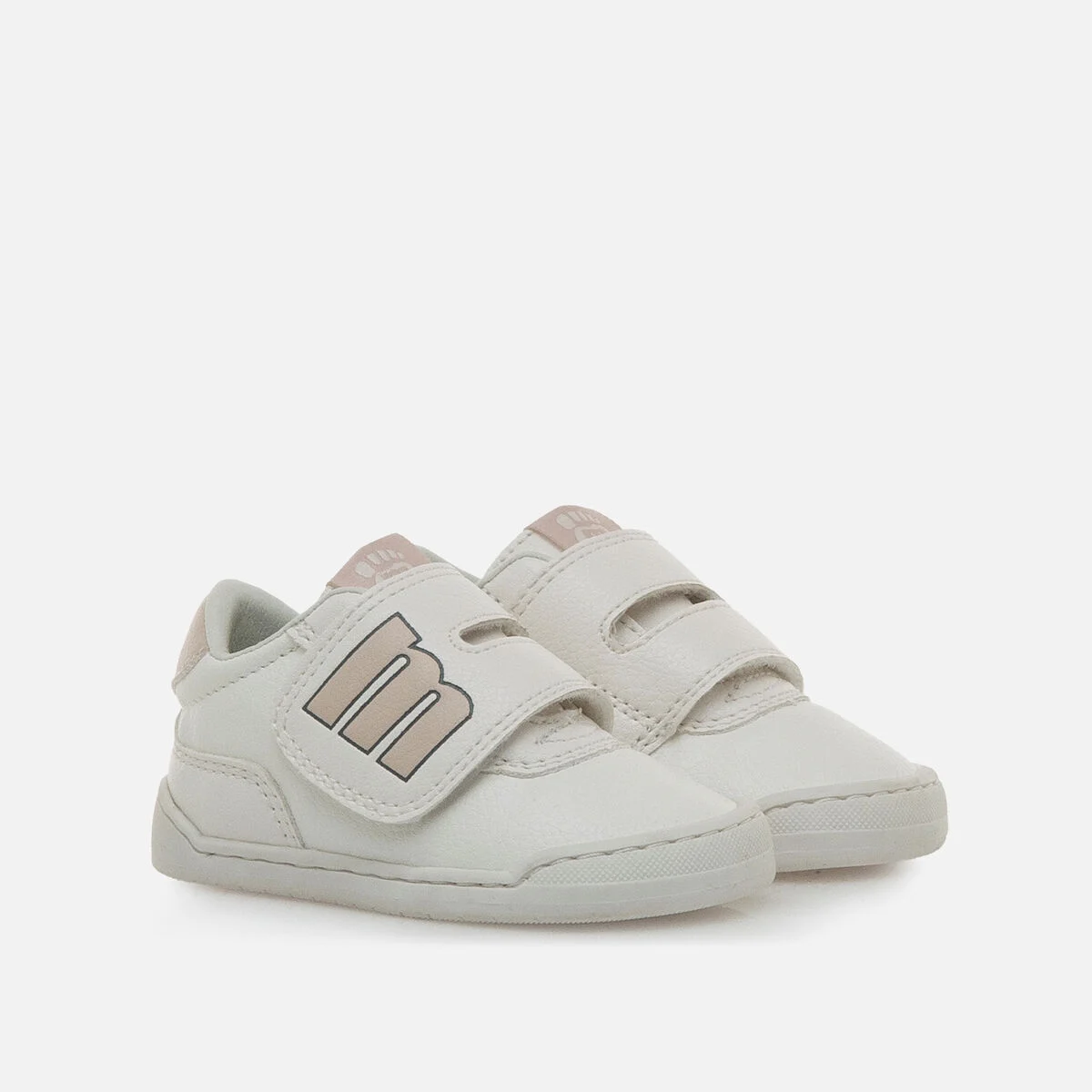 DEPORTIVO BEBÉ MUSTANG FREE BLANCO/ROSA