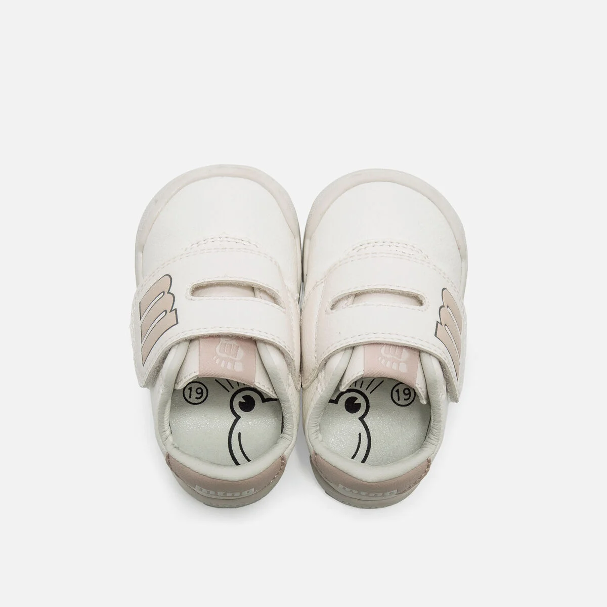 DEPORTIVO BEBÉ MUSTANG FREE BLANCO/ROSA