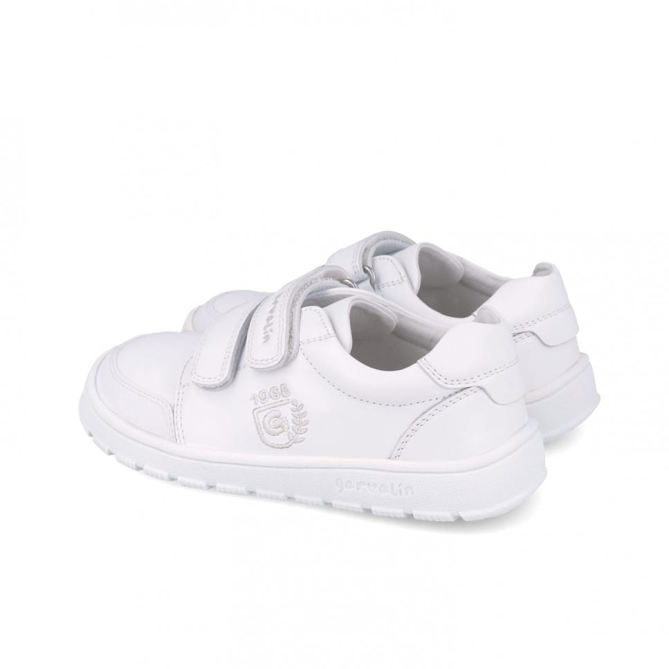 Deportiva barefoot blanco Garvalin