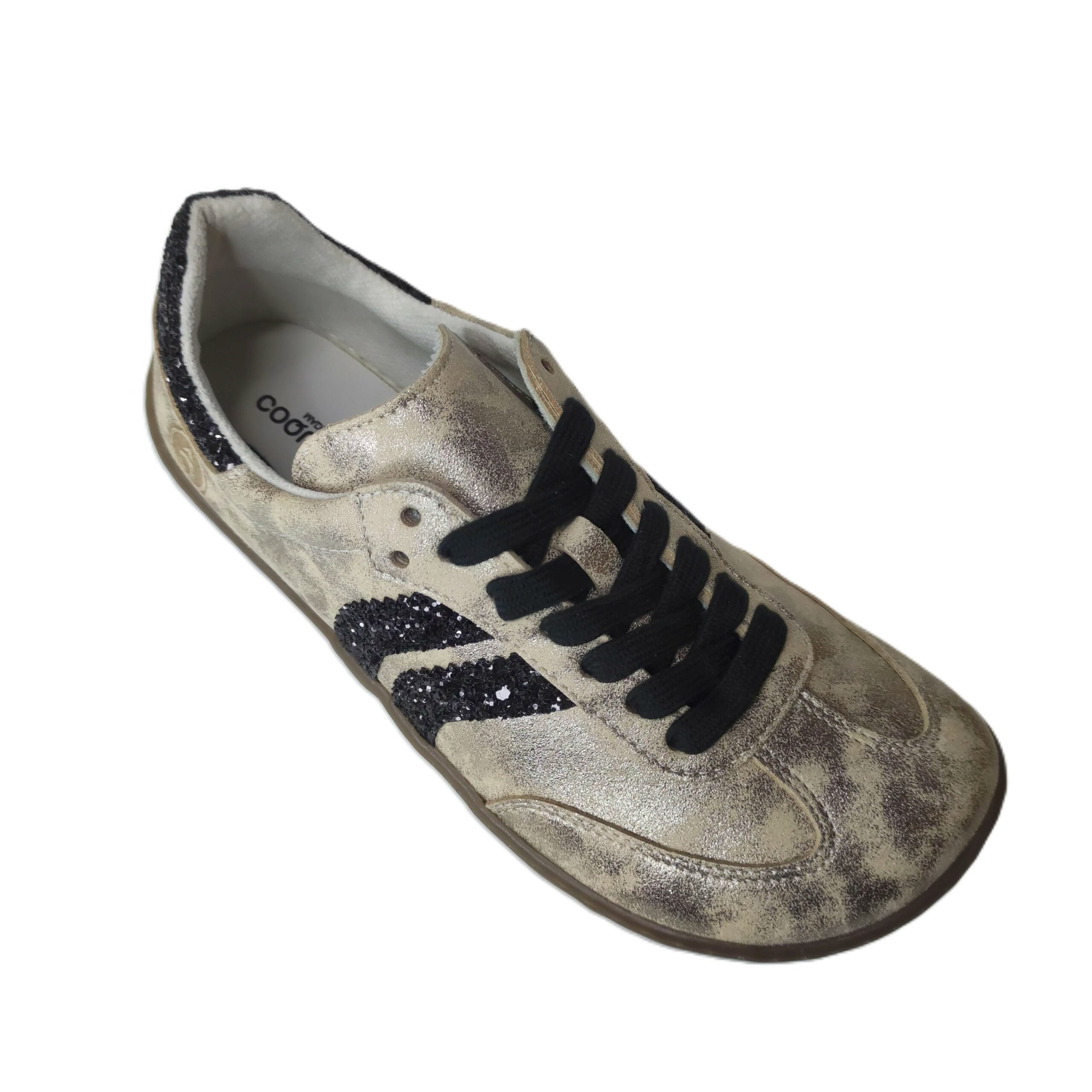 Deportivo Coqueflex barefoot metalizado