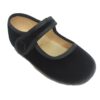 Zapato vestir niña terciopelo negro
