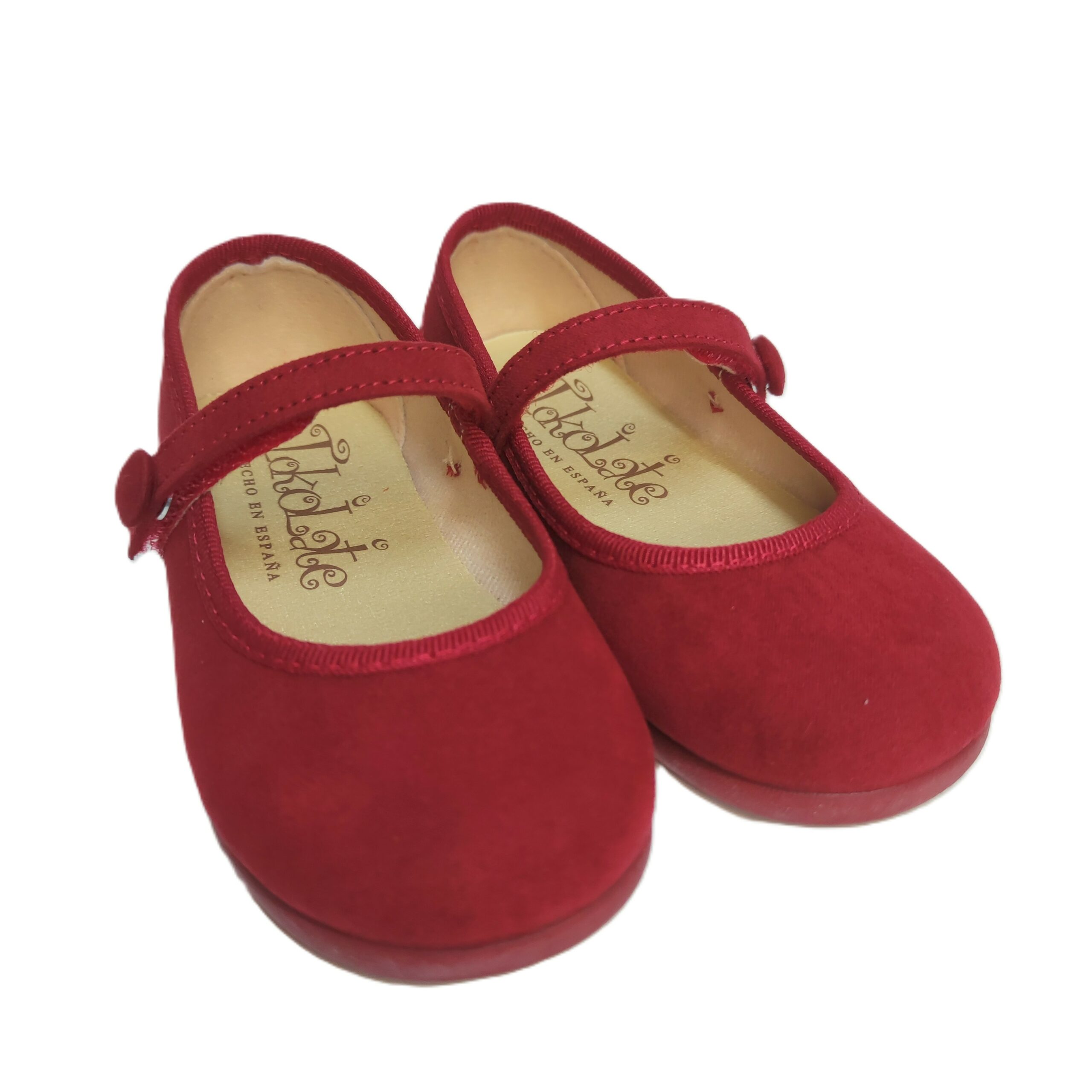 Zapato vestir niña rojo