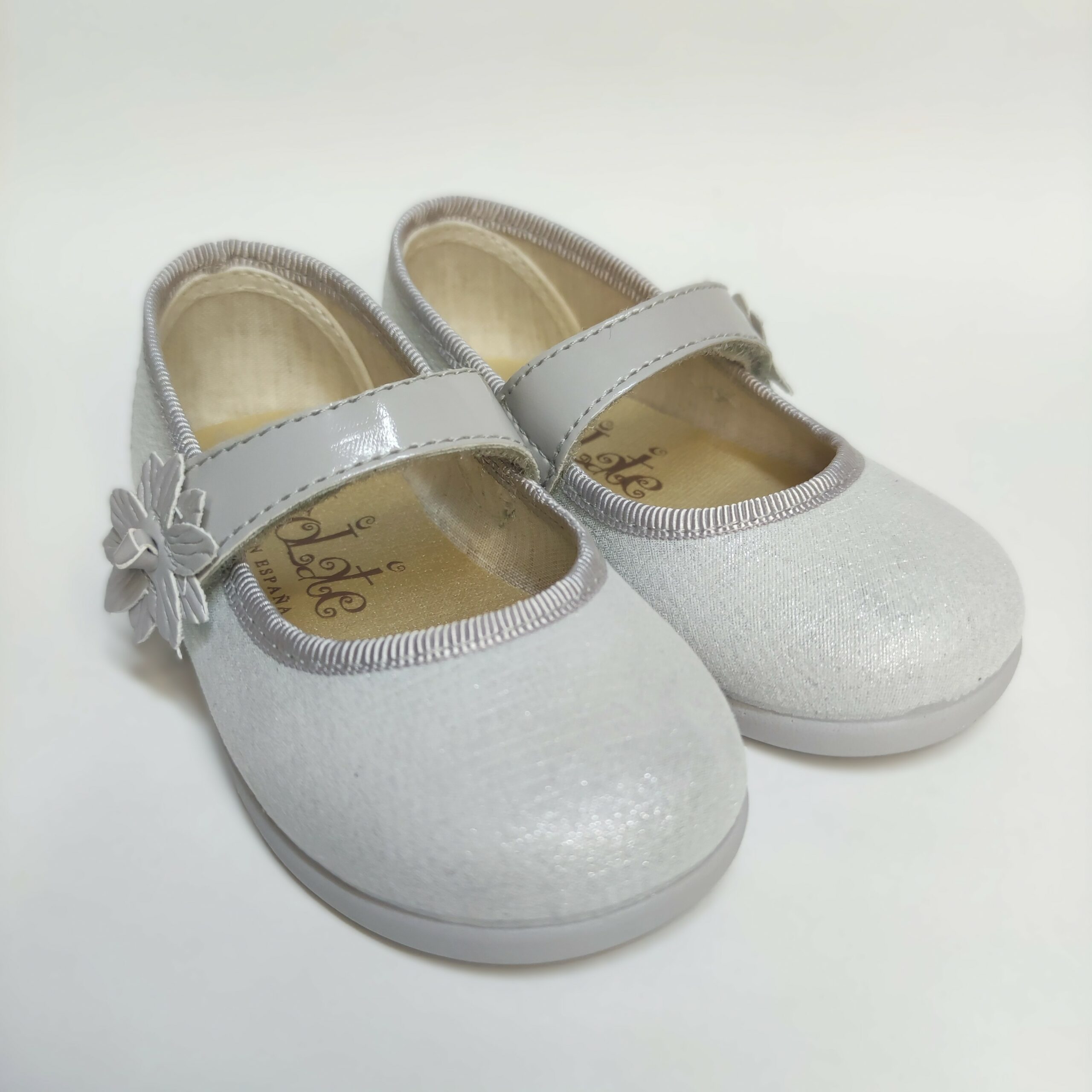 Zapato vestir niña metalizado