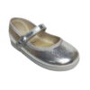 Zapato vestir niña plata
