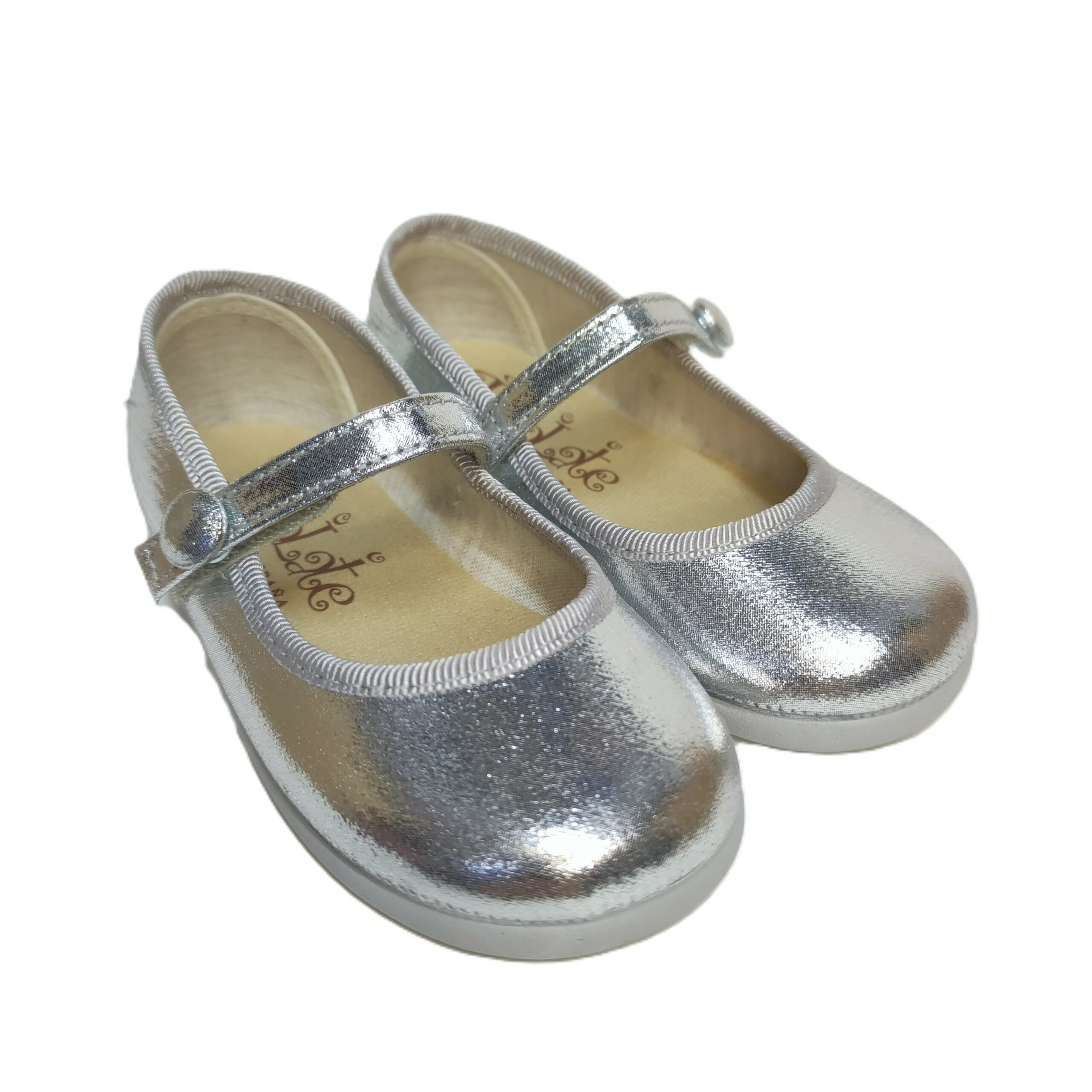 Zapato vestir niña plata