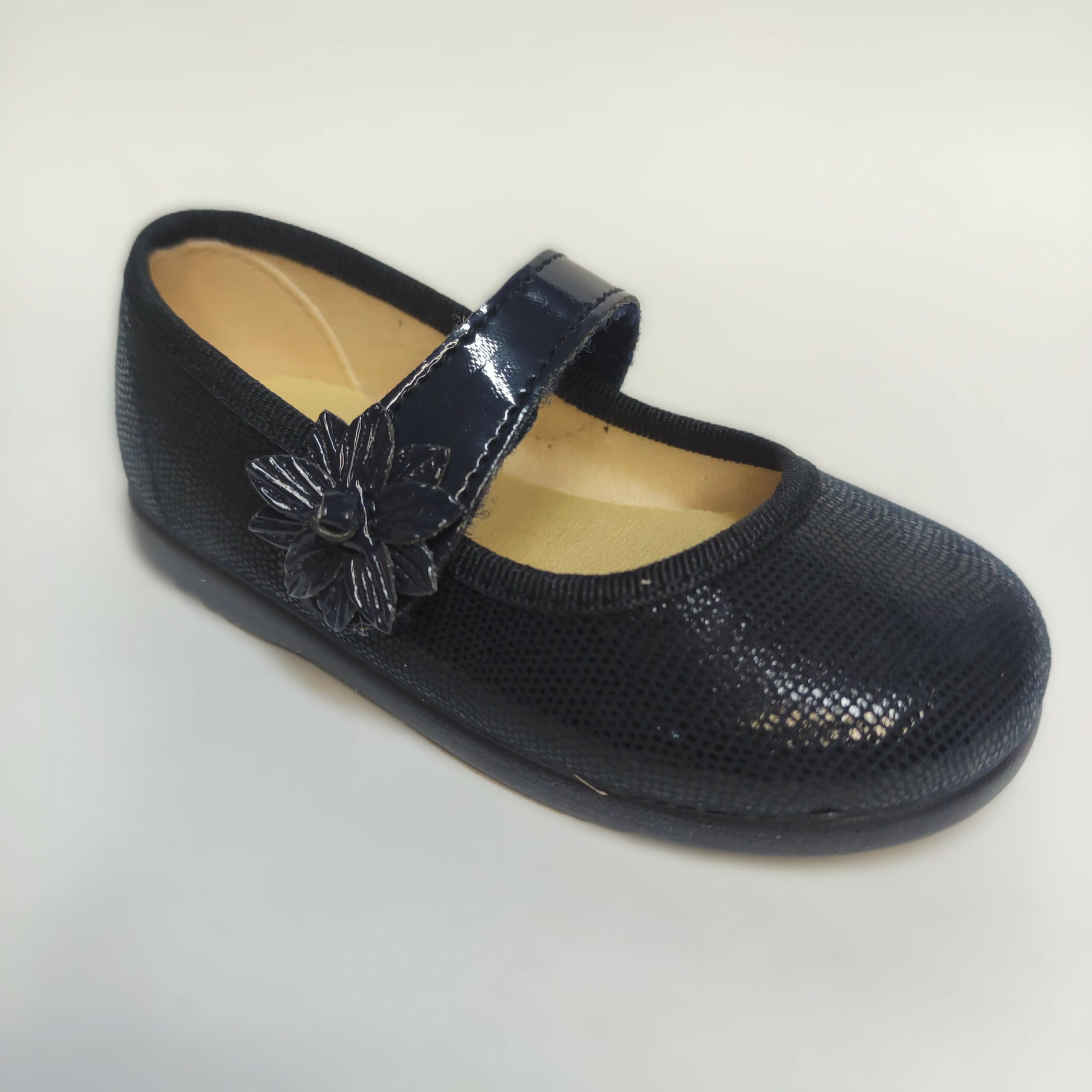 Zapato vestir niña azul