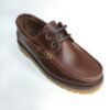 Zapato náutico piel marrón