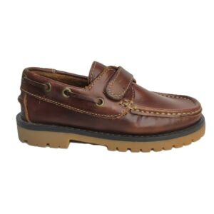 Zapato náutico marrón