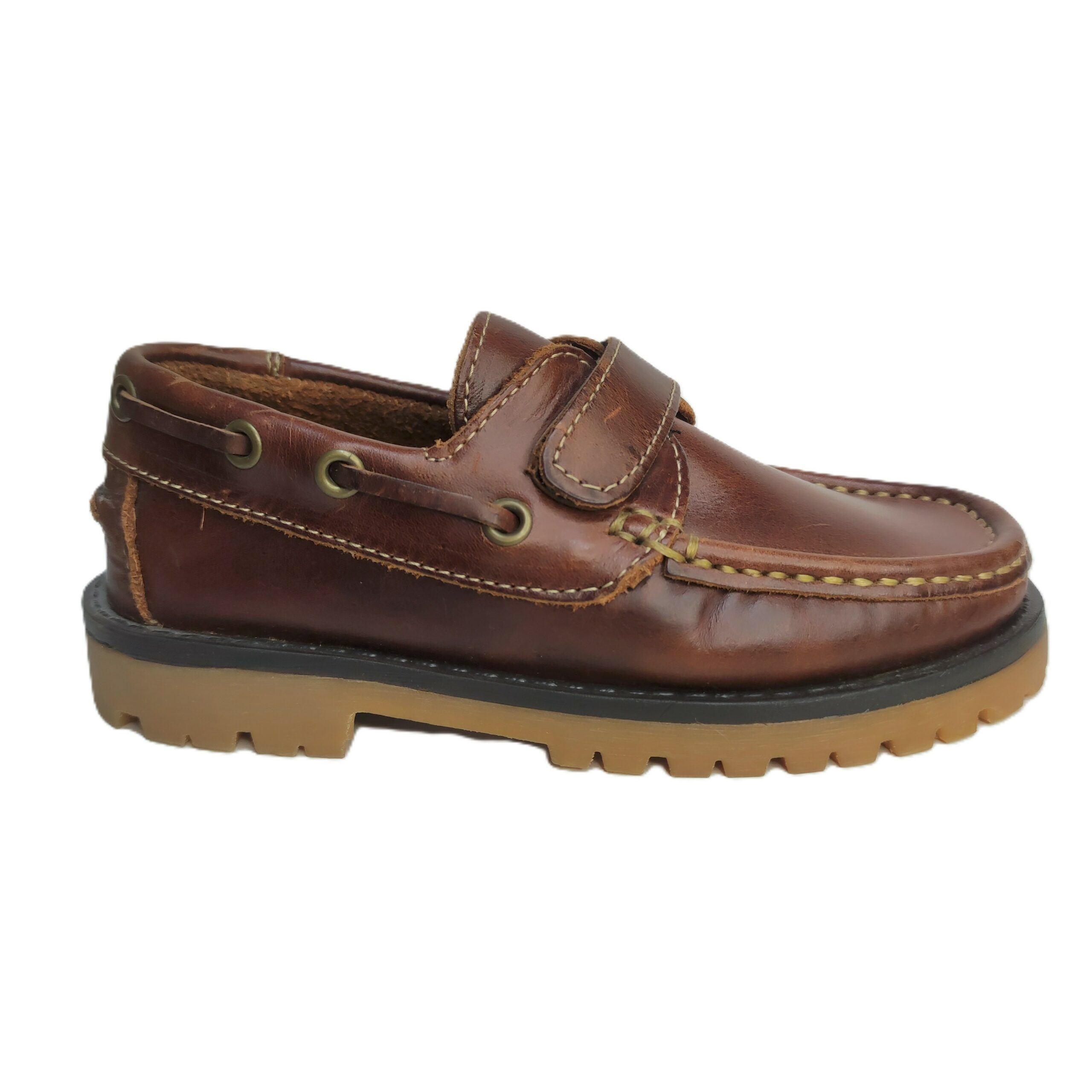 Zapato náutico marrón