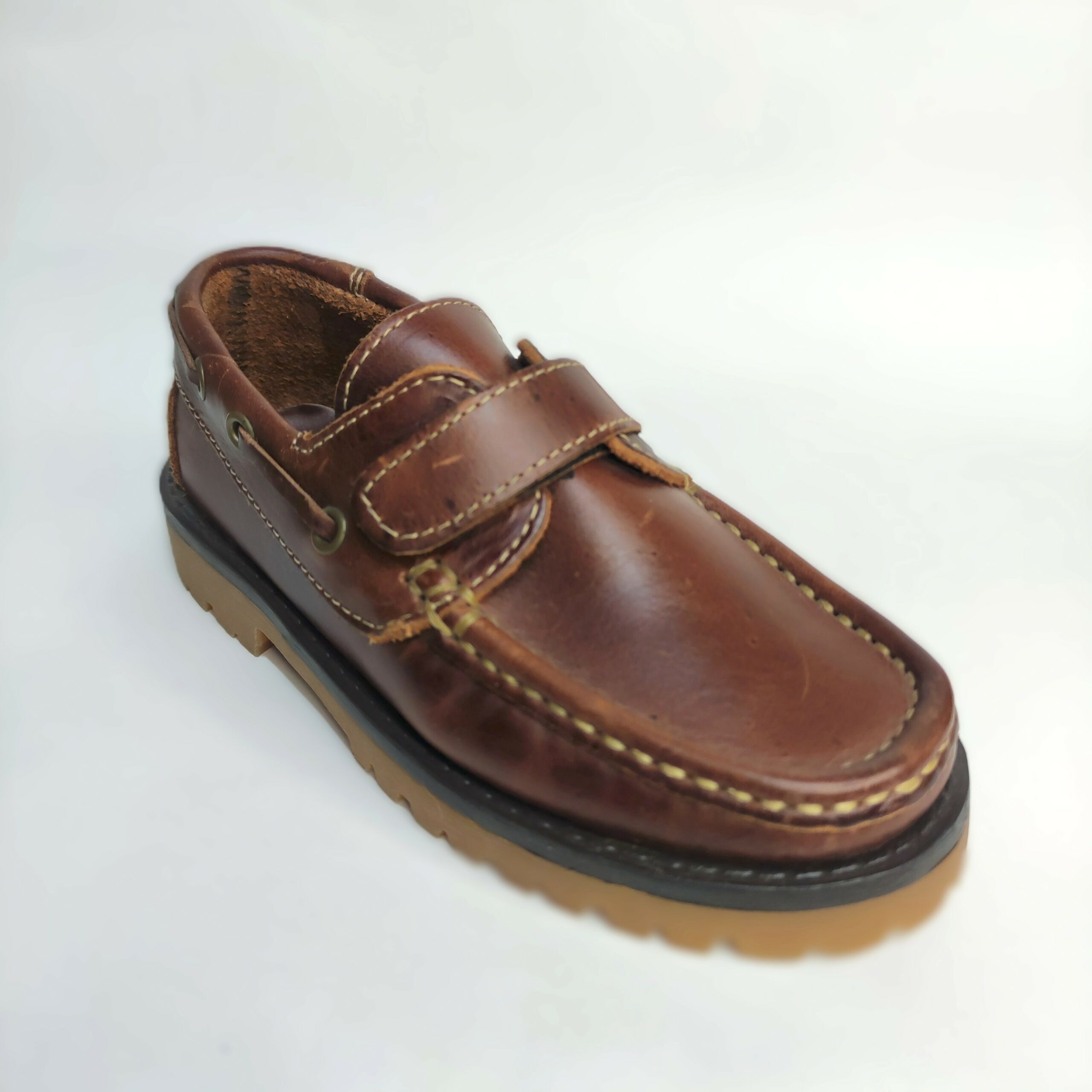 Zapato náutico marrón