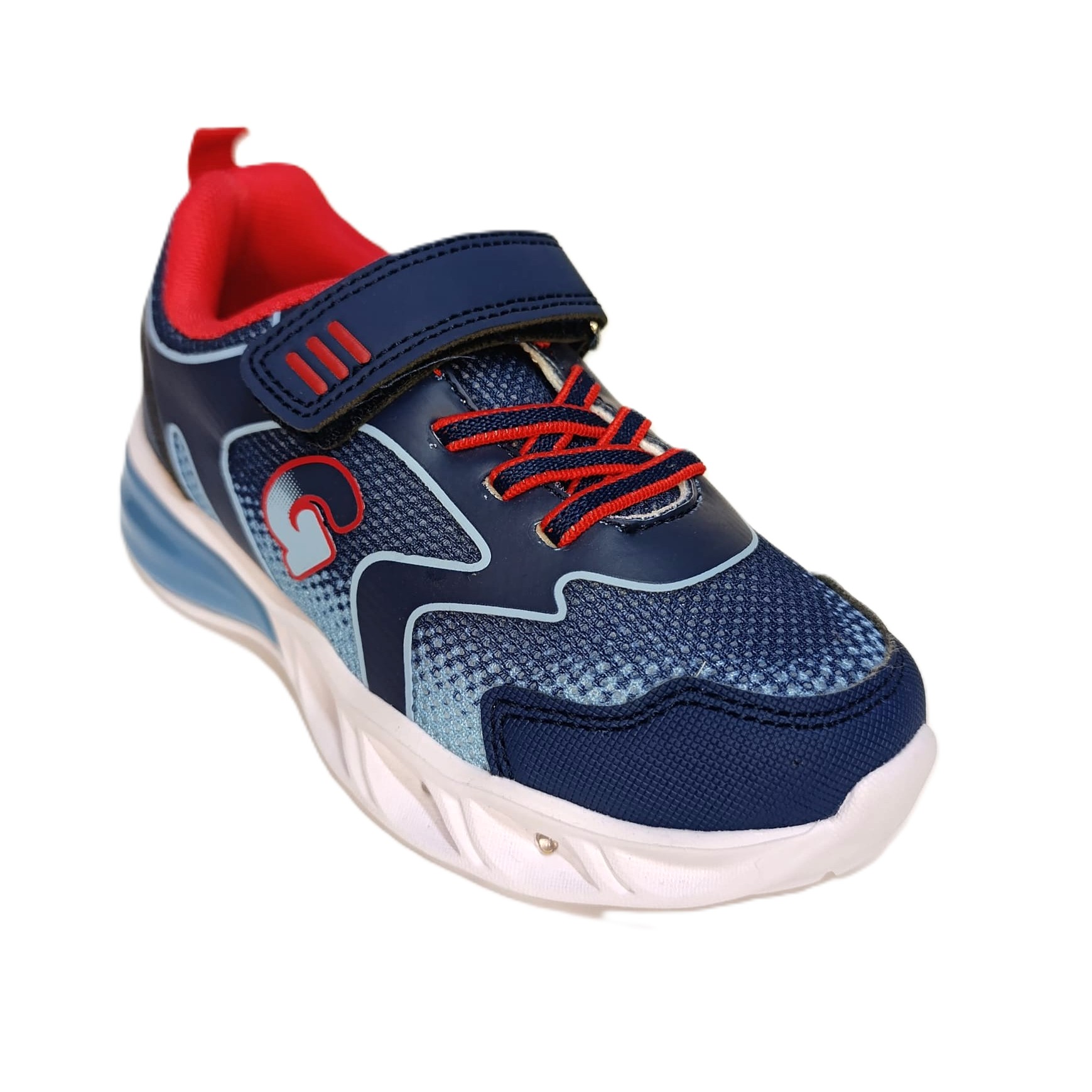 Deportiva luces Garvalín azul