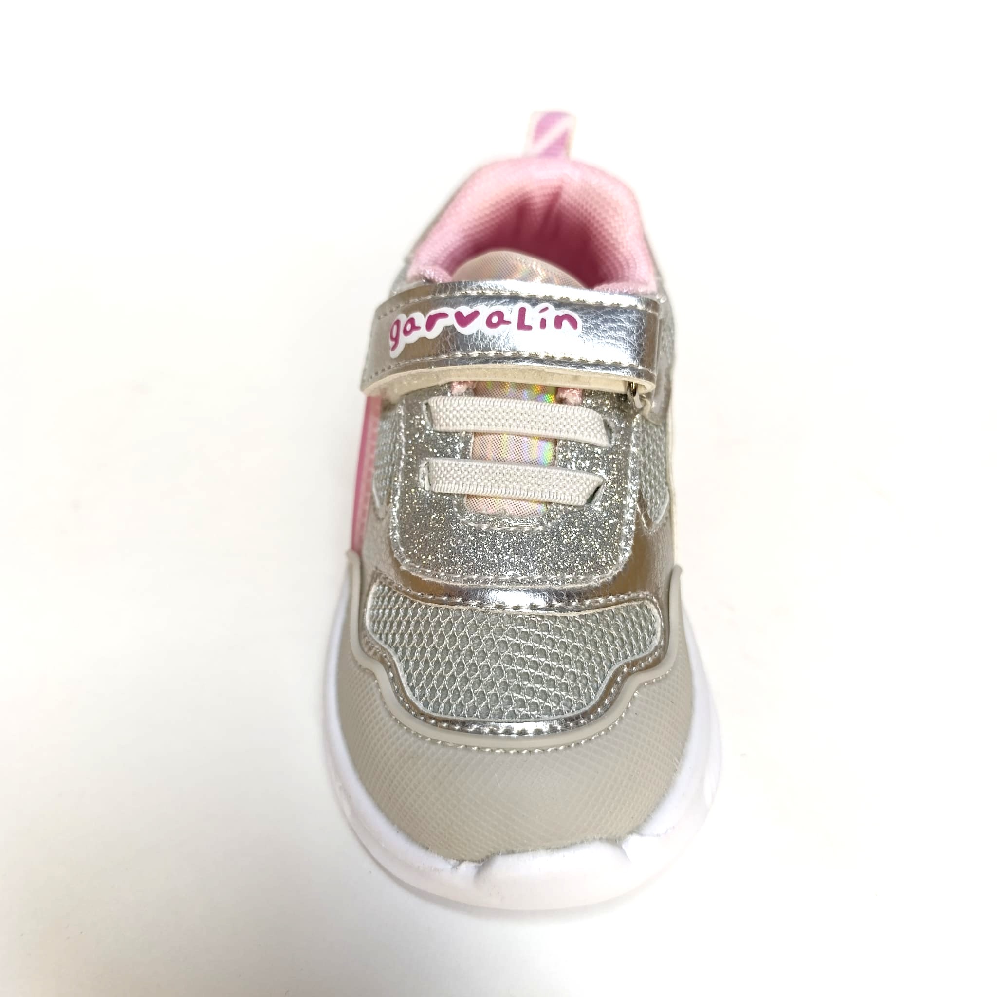 Deportiva luces garvalín plata