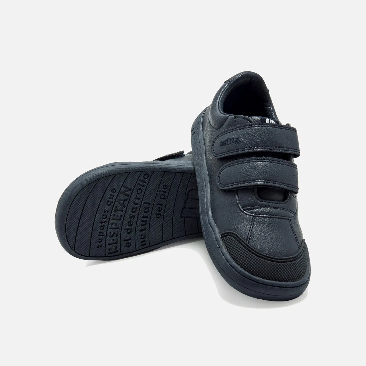 Deportivo colegial barefoot Mustang azul