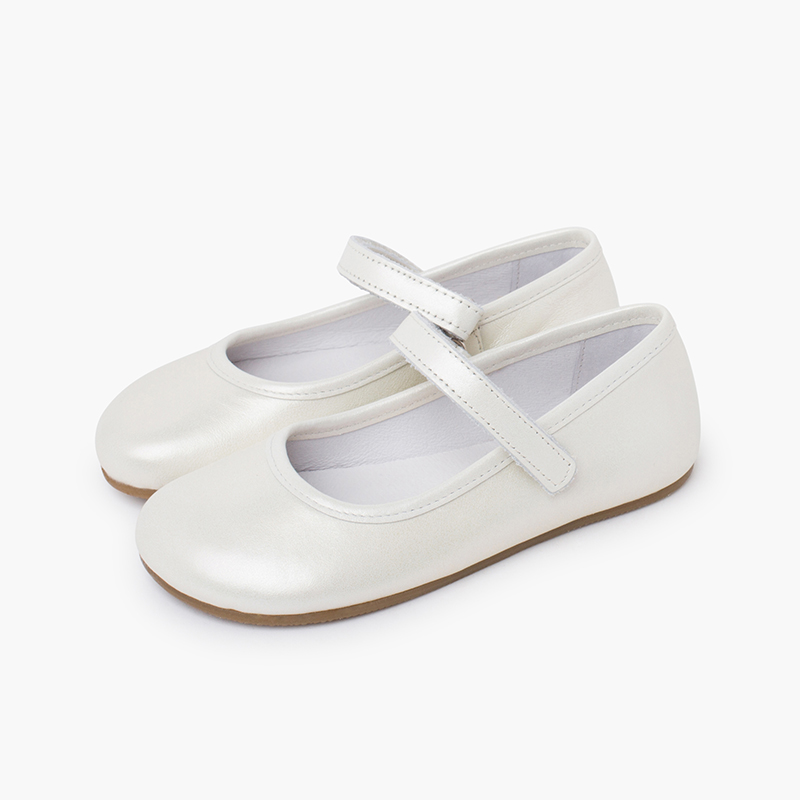 Zapato barefoot ceremonia niña blanditos