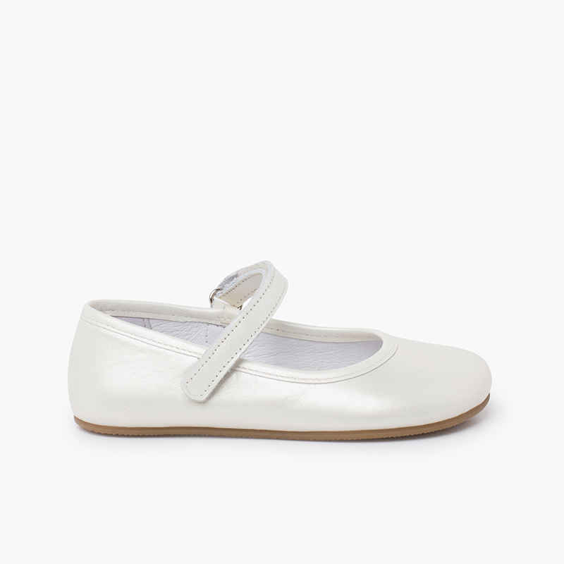 Zapato barefoot ceremonia niña blanditos