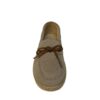 Mocasín niño serraje beige Batilas