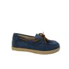 Mocasín niño serraje azul Batilas