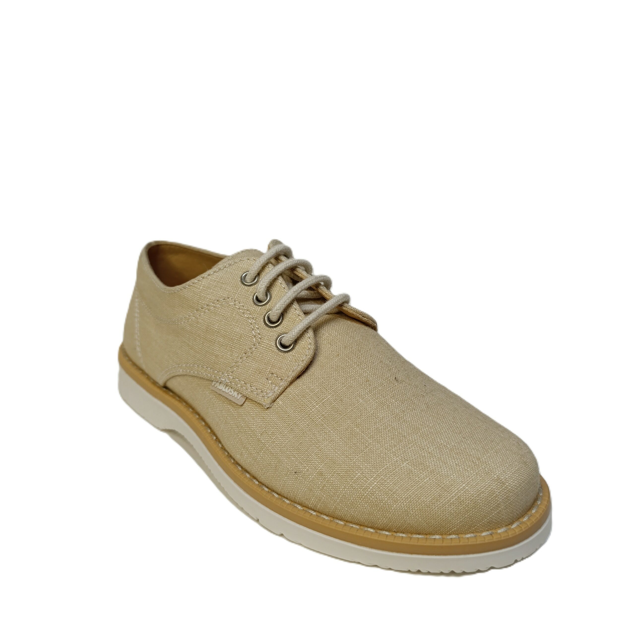 Zapato ceremonia niño Pablosky lino beige