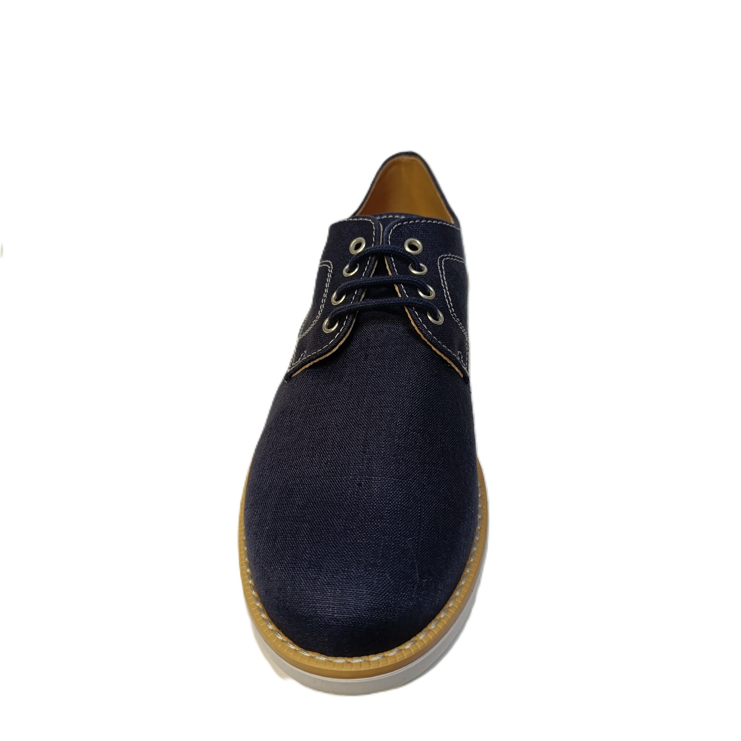 Zapato ceremonia niño Pablosky lino azul