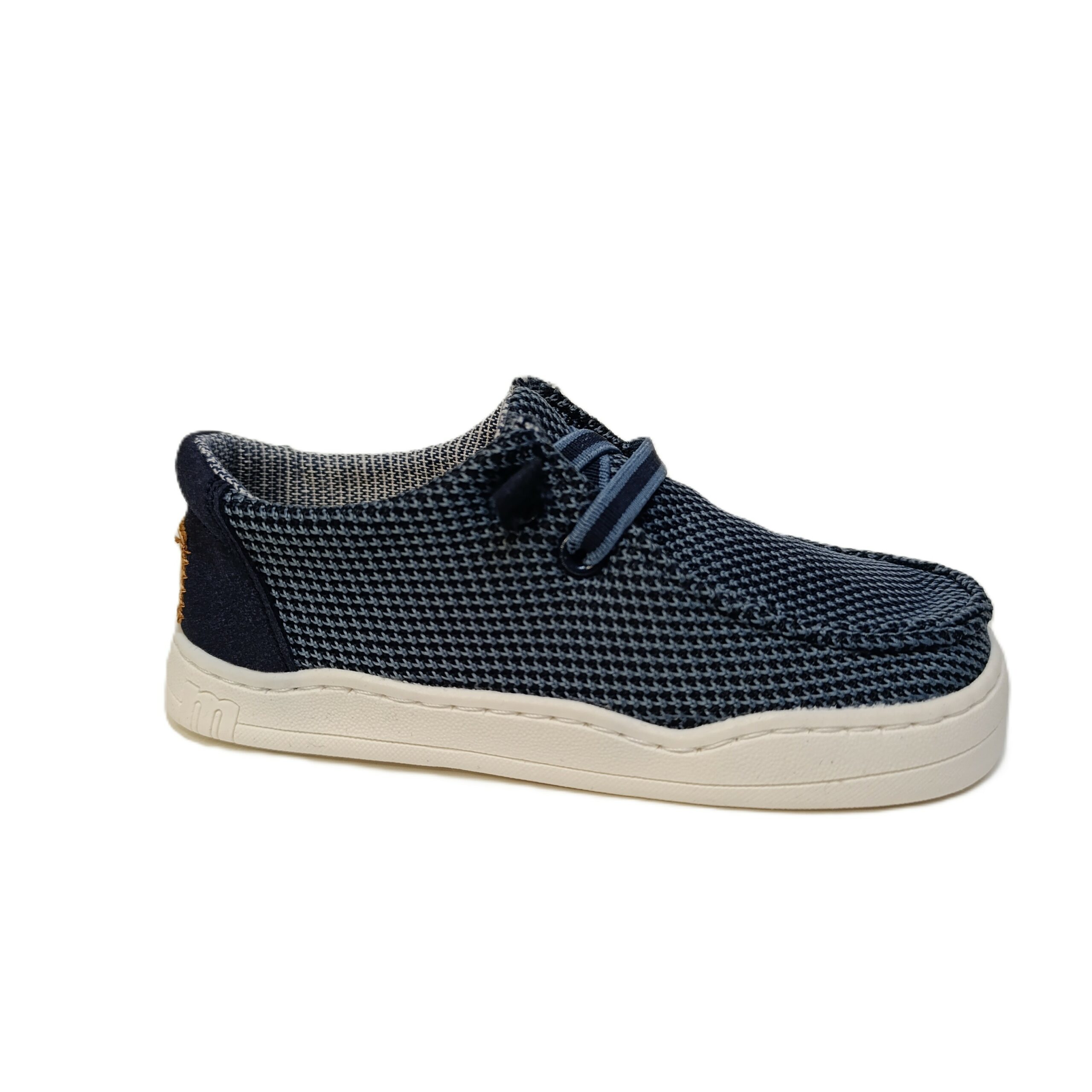 Zapato casual barefoot mustang niño azul
