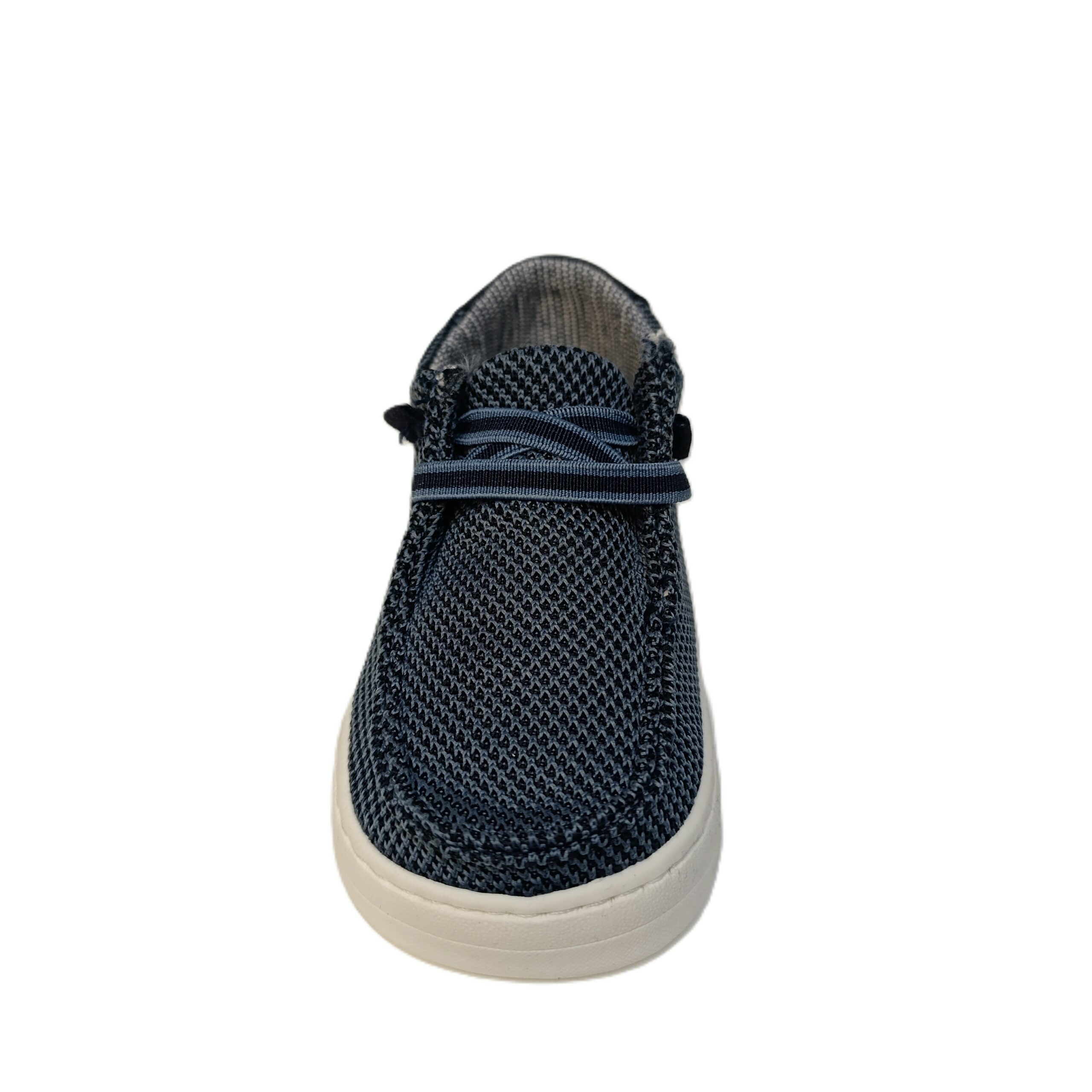 Zapato casual barefoot mustang niño azul