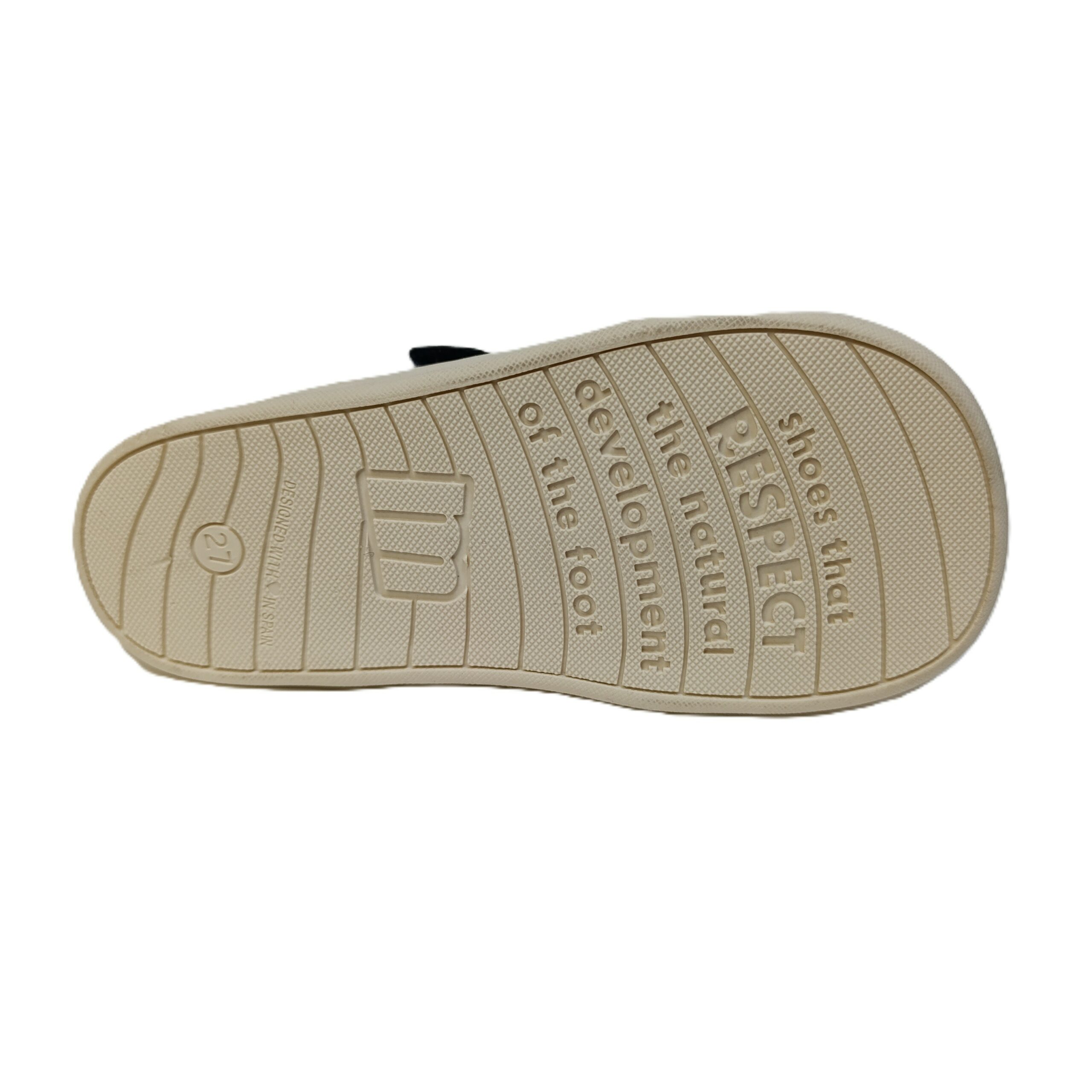 Zapato casual barefoot mustang niño azul