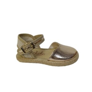 Valenciana niña tokolate oro