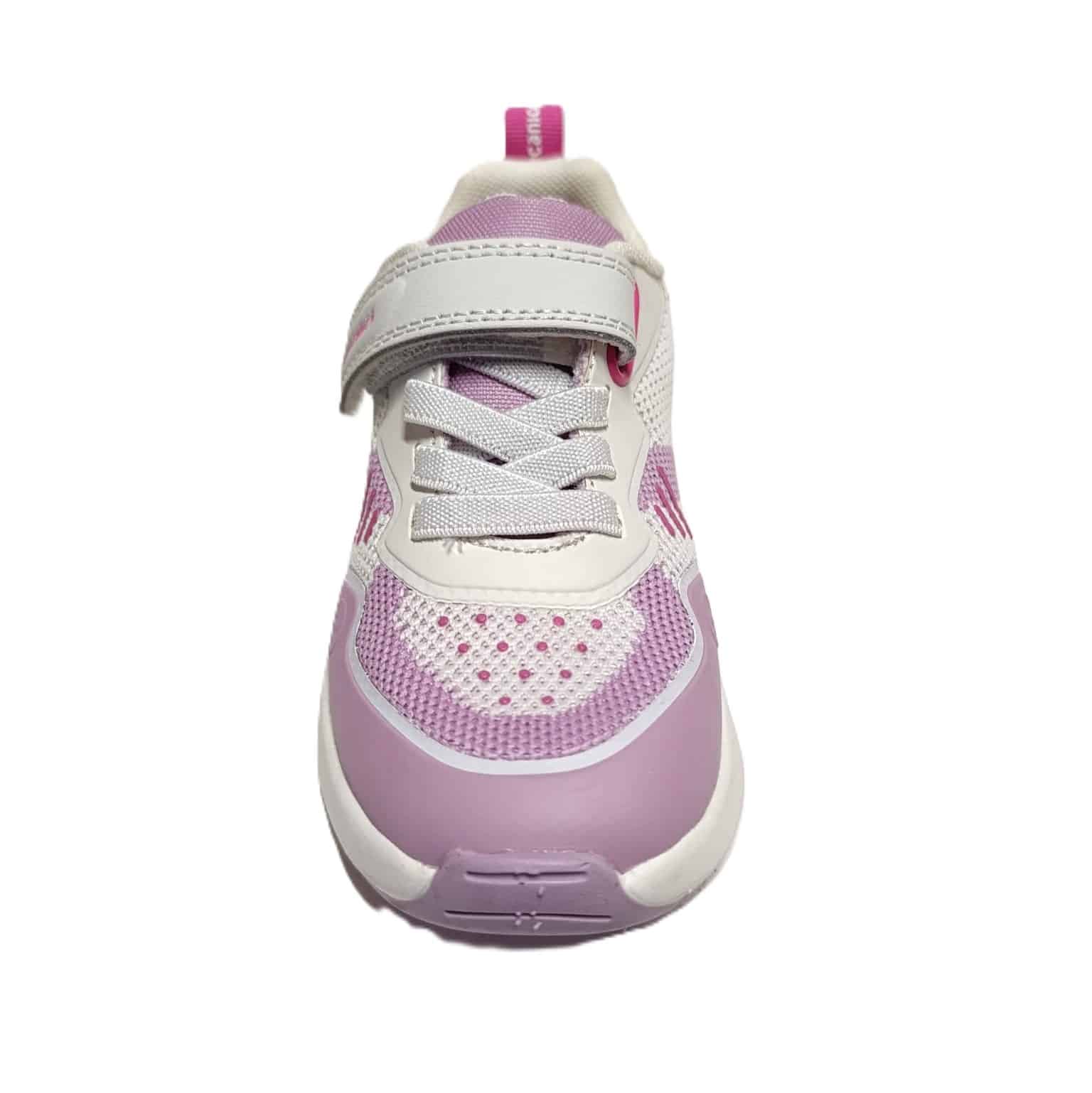 Deportiva biomecanics niña blanco-malva