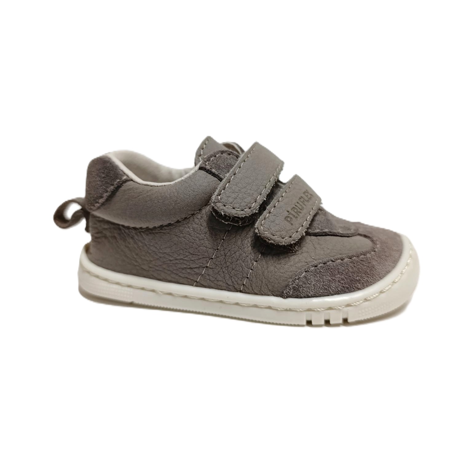 Zapato piruflex serraje taupe