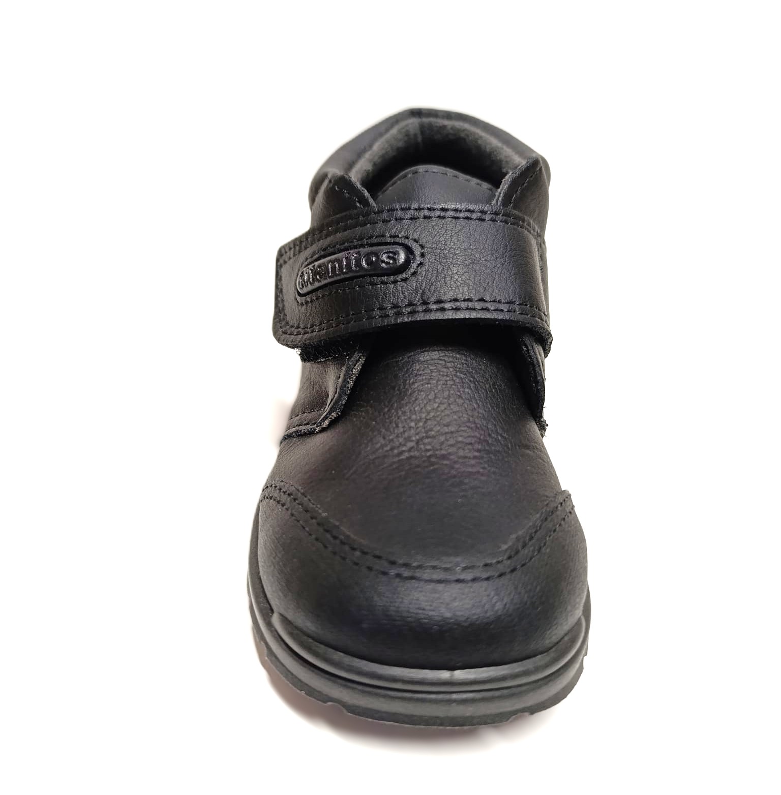 Bota colegial piel lavable titanitos Ares negro