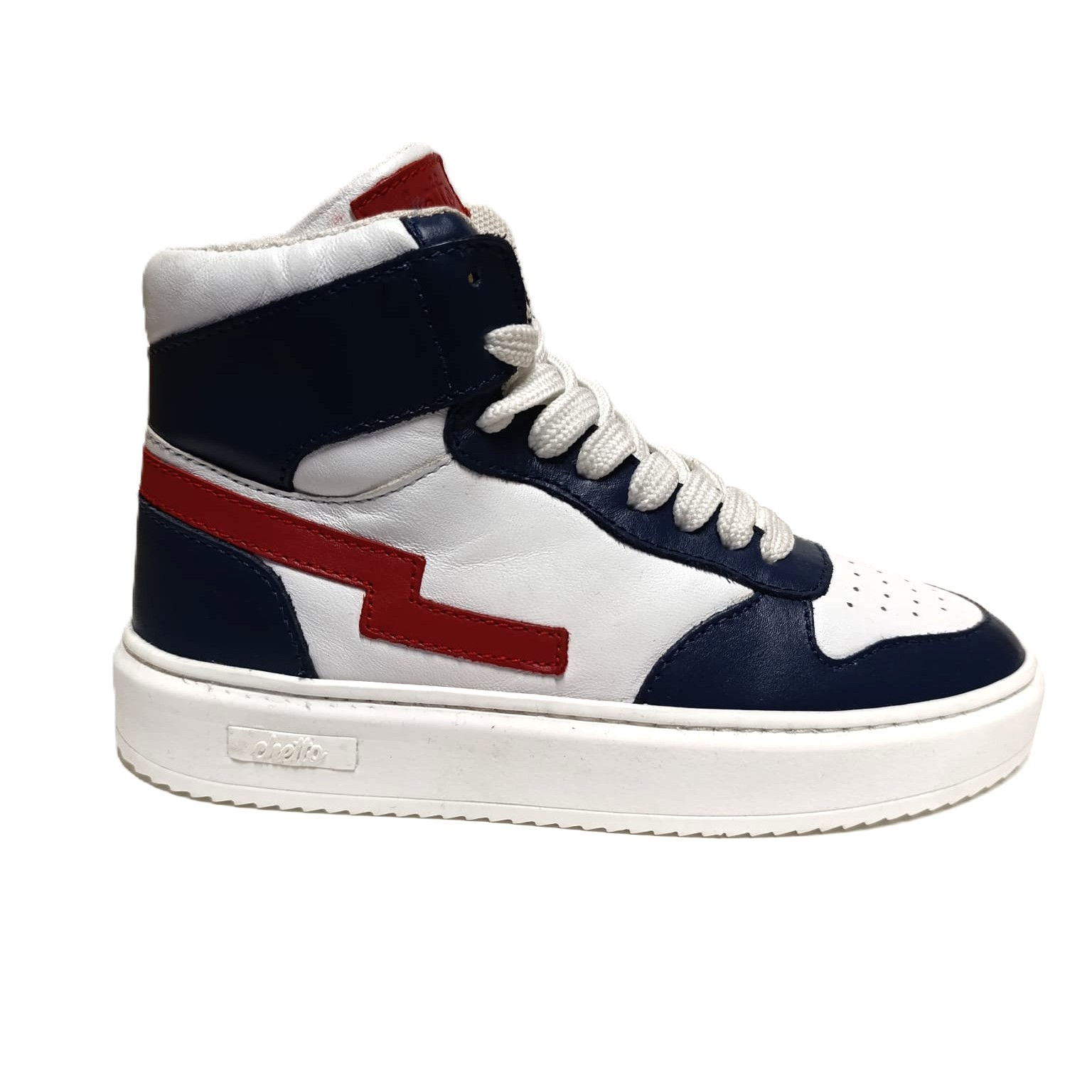 Bota niña piel rosa chetto