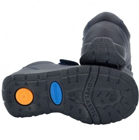 Zapato colegial titanitos Zeus azul