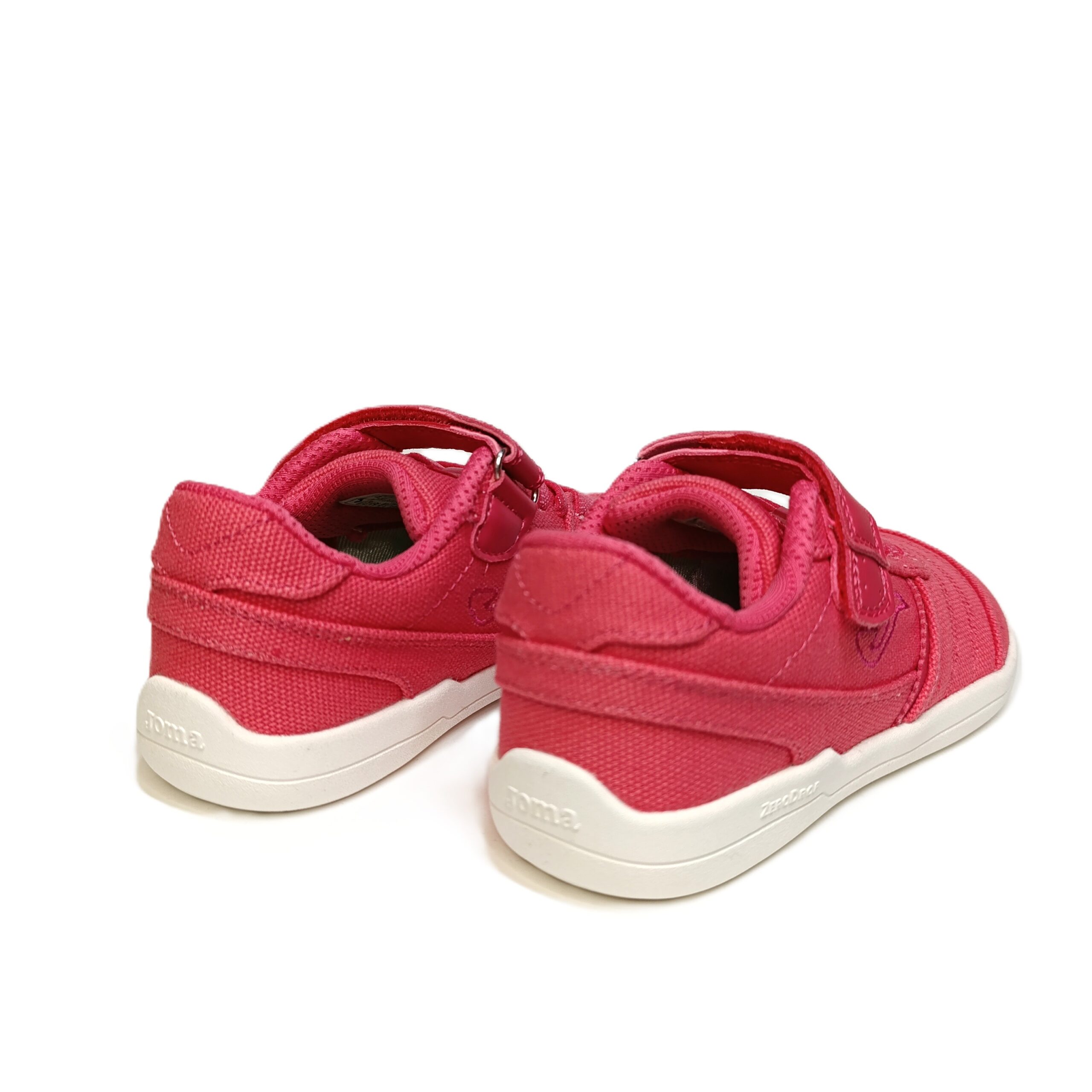 Deportiva barefoot lona Joma fucsia