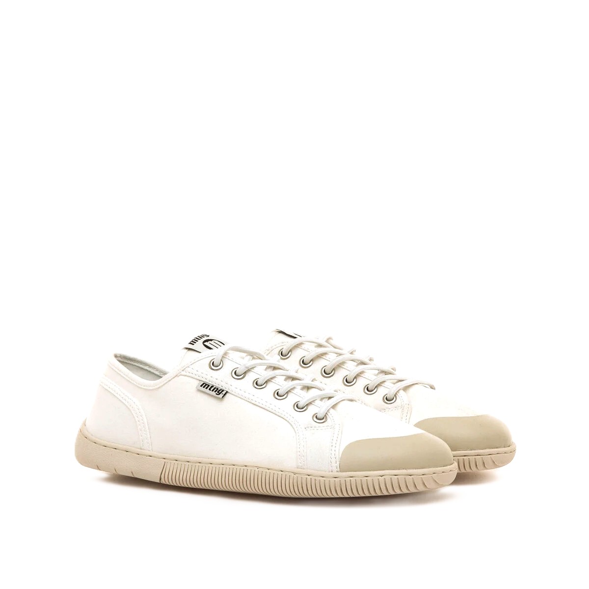 Mustang lona mujer blanco 3 Lona barefoot mujer Mustang free blanco