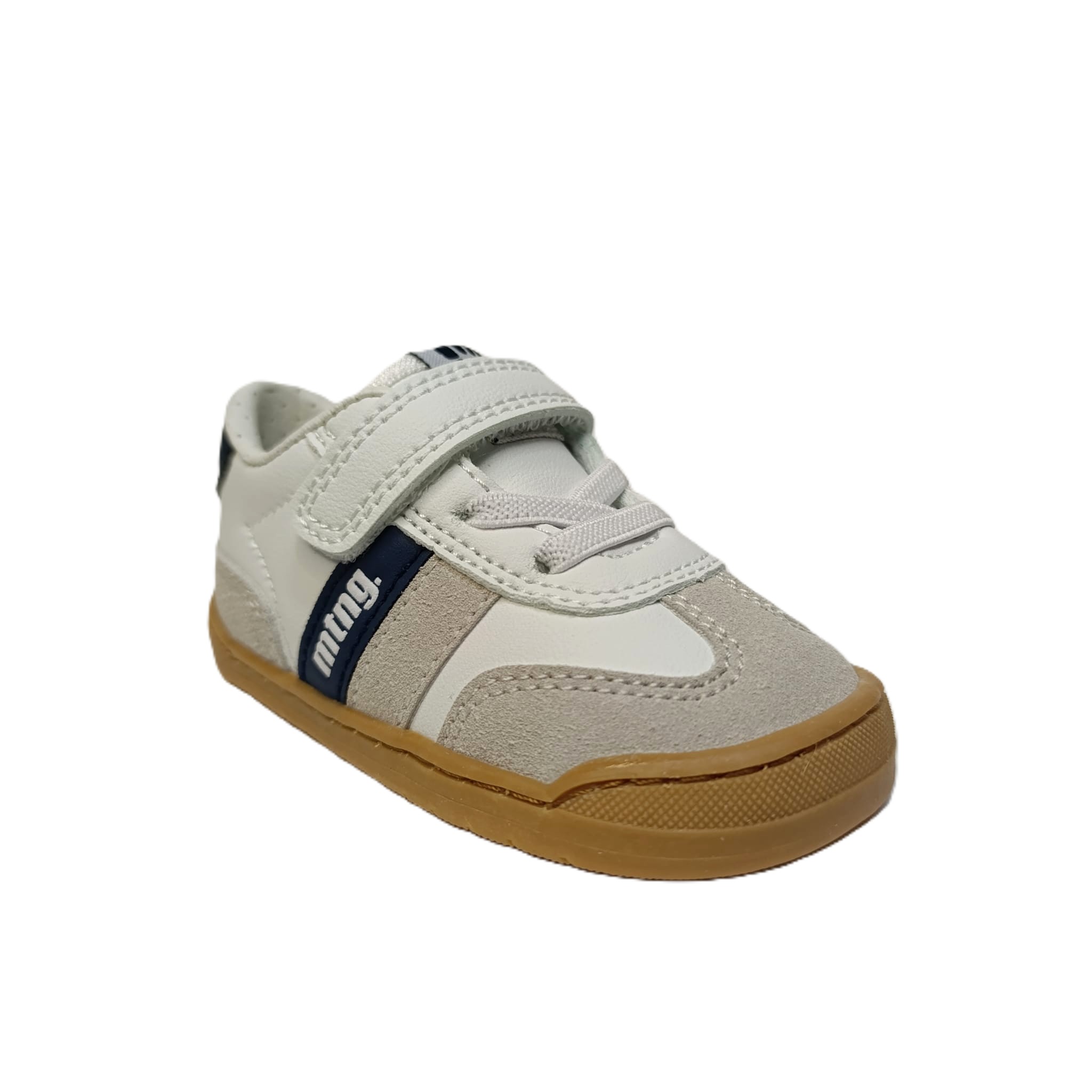 Deportivo bebe mustang free blanco/azul