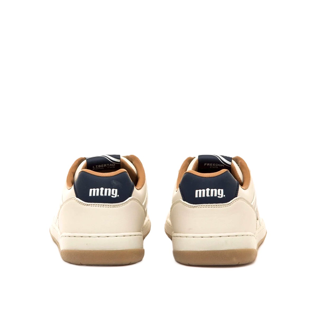 Zapatillas-Hombre-FREE-blanco-61781-C59406-MTNG-05 Deportiva barefoot hombre Mustang free Blanco roto