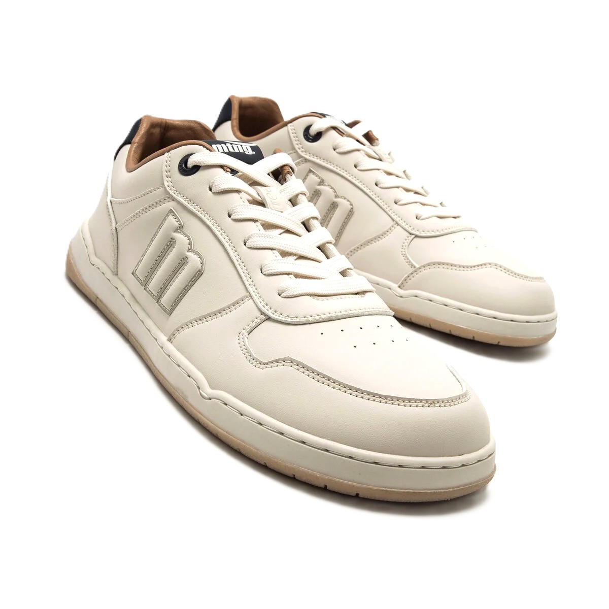 Zapatillas-Hombre-FREE-blanco-61781-C59406-MTNG-06 Deportiva barefoot hombre Mustang free Blanco roto