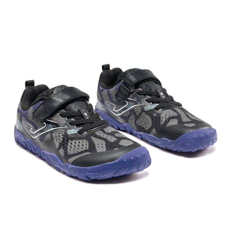 Deportiva barefoot niños joma trail negro