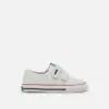 Zapatillas lona barefoot mustang free niños blanco