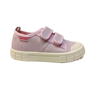 Zapatilla lona barefoot garvalin rosa