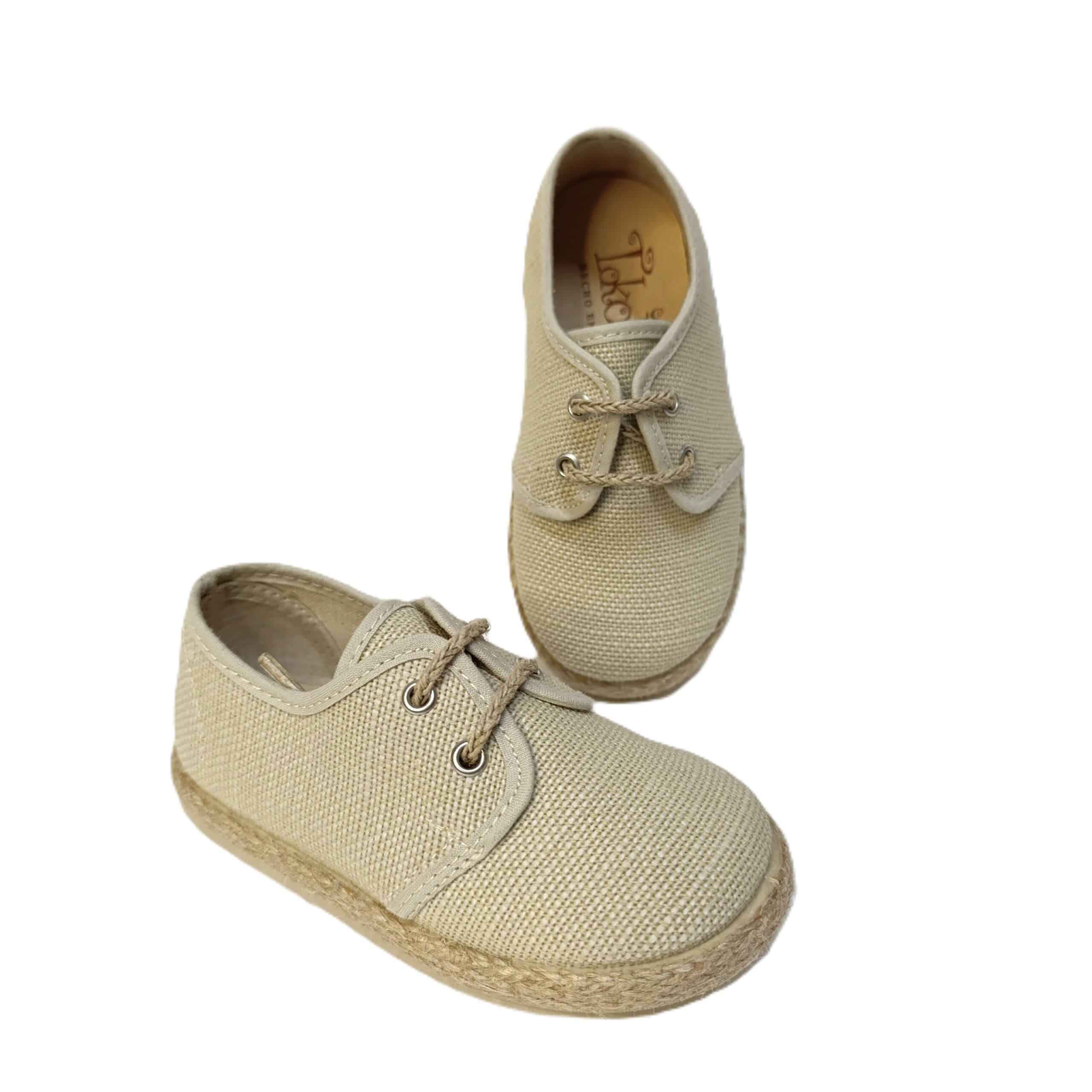 Blucher ceremonia niño tokolate lino hielo