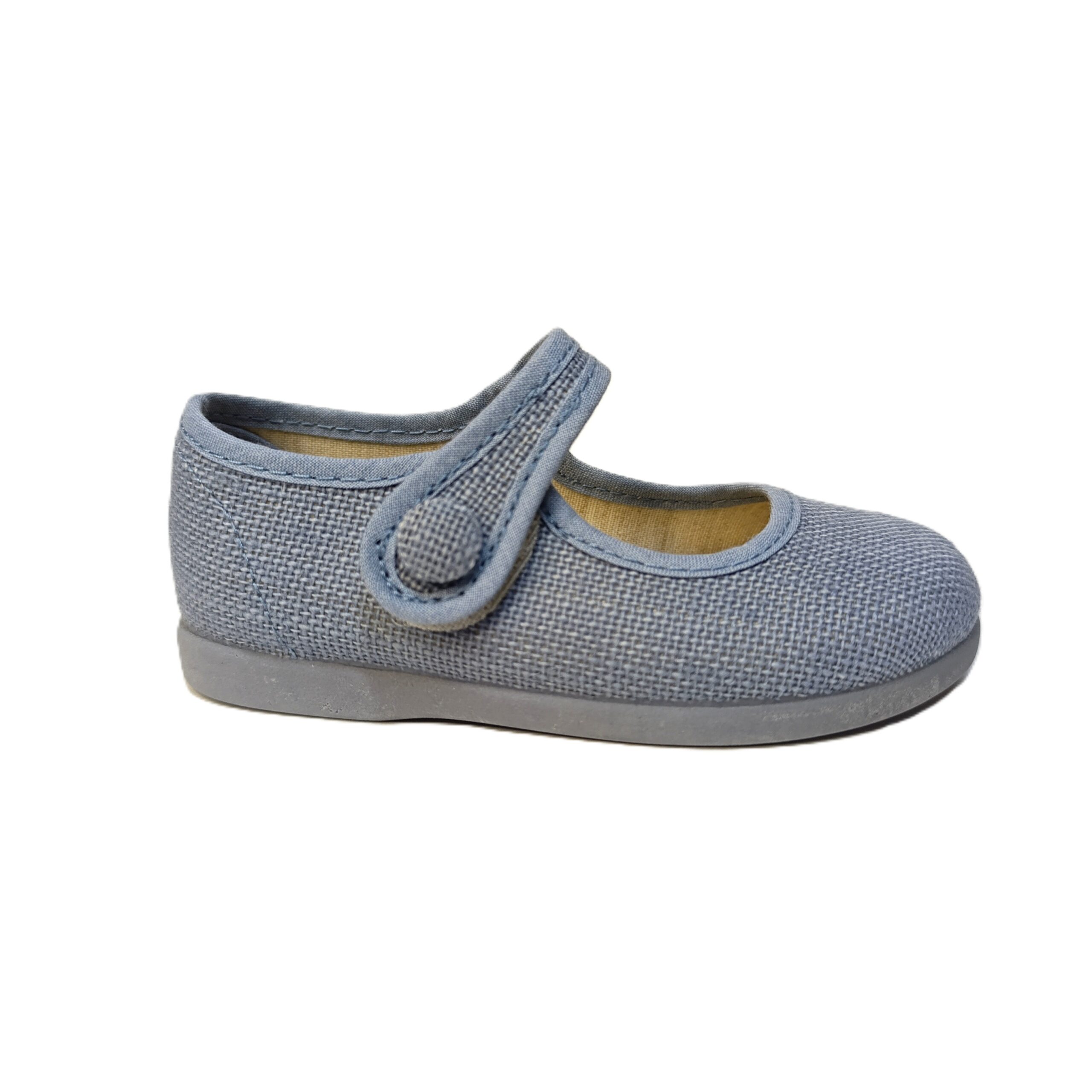 Mercedes niña ceemonia lino azul índigo tokolate