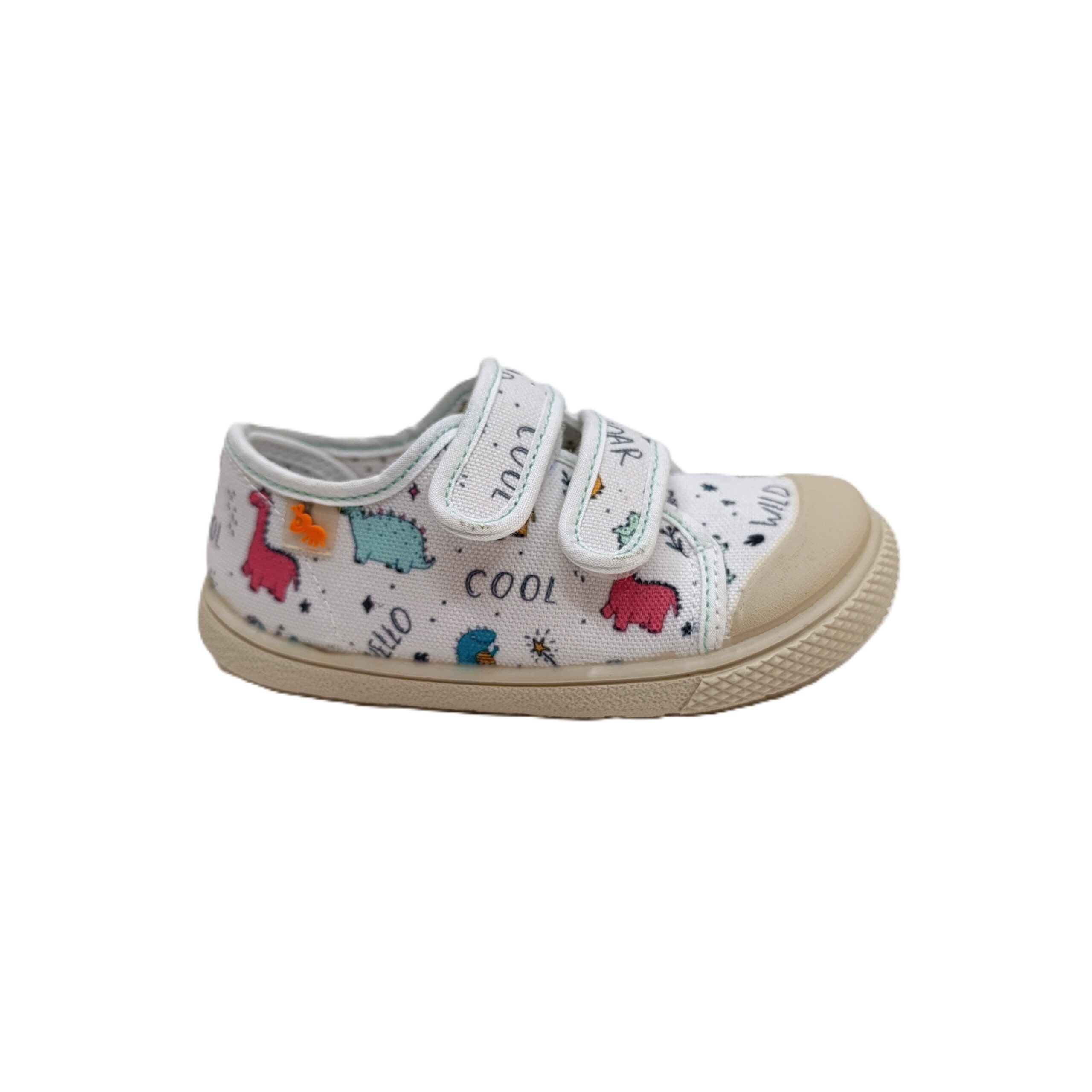 Zapatilla barefoot lona flexibles de vulladi dinos