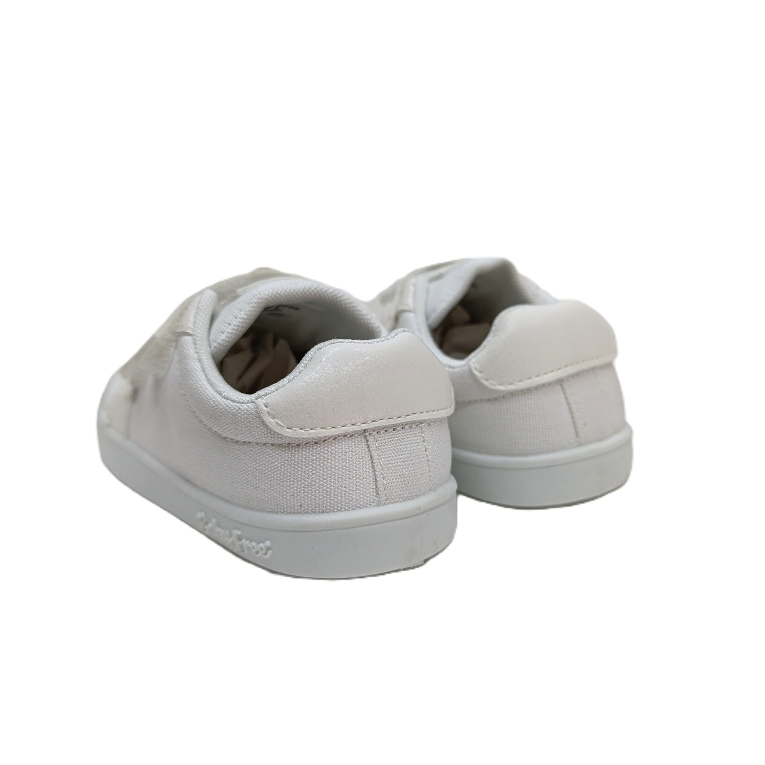 Zapatilla barefoot lona chetto baby free blanco