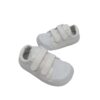 Zapatilla barefoot lona chetto baby free blanco
