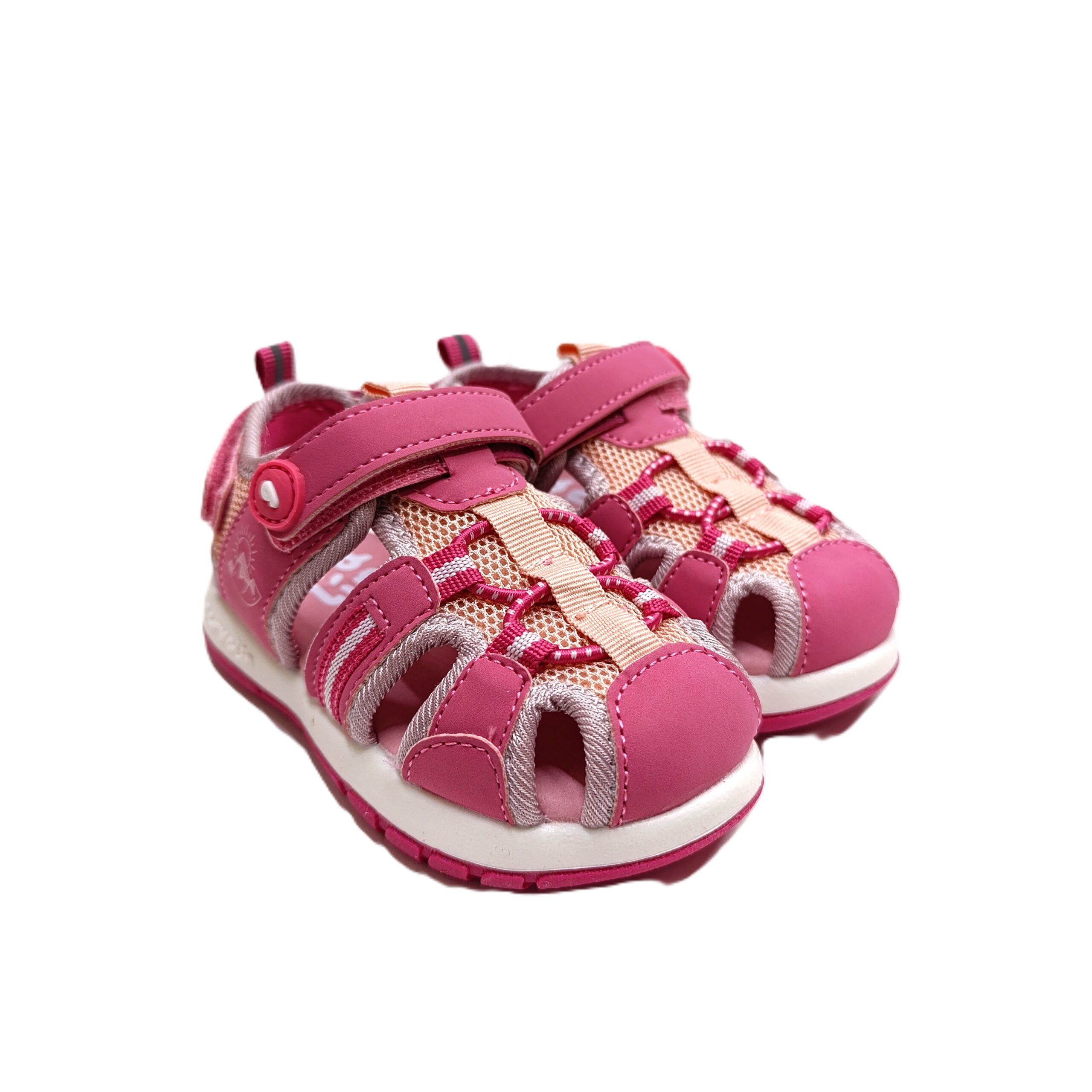 Sandalia garvalín niña tiempo libre fucsia